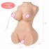 Tpe Sex Doll with 5 Vibration Modes Ipx7 Waterproof Automatic Cleaning Male Masturbator Adult Sex Toys