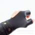 Traditional Bow Shoots Microfiber Hand Protective Gloves Professional Hand Guard black