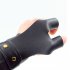 Traditional Bow Shoots Microfiber Hand Protective Gloves Professional Hand Guard black