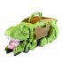 Transformed Dinosaur Car With Alloy Car Unique Tyrannosaurus Rex Track Car Toys For Boys Girls Birthdays Gifts Green dinosaur   6 alloy cars