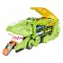Transformed Dinosaur Car With Alloy Car Unique Tyrannosaurus Rex Track Car Toys For Boys Girls Birthdays Gifts Red dinosaur   6 alloy cars
