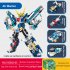Transforming Mecha Robot Building Blocks Toys Assembly Building Bricks for Boys Birthday Gifts 205077