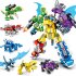 Transforming Mecha Robot Building Blocks Toys Assembly Building Bricks for Boys Birthday Gifts 205077