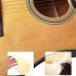 Transparent Acoustic Guitar Pickguard Droplets Self Adhesive Guard for 40 41 Inches Guitar opp  Transparent color
