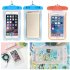 Transparent Dry Bag Waterproof Bags with Luminous Underwater Phone Case Swimming Bags for Universal All Models 3 5 inch  6 inch