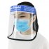 Transparent Face Guard Spittle Prevention Masks Anti Splash Protective Mask Cooking Face Covers Transparent