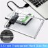 Transparent Hard Drive Box SSD Solid State Mechanical 2 5 inch Laptop SATA Serial Port USB 3 0 High speed transparent