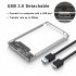 Transparent Hard Drive Box SSD Solid State Mechanical 2 5 inch Laptop SATA Serial Port USB 3 0 High speed transparent