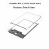 Transparent Hard Drive Box SSD Solid State Mechanical 2 5 inch Laptop SATA Serial Port USB 3 0 High speed transparent