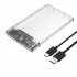 Transparent Hard Drive Box SSD Solid State Mechanical 2 5 inch Laptop SATA Serial Port USB 3 0 High speed transparent