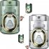 Transparent Luxury Toothpaste Squeezer Toothpaste Wall Holder Household Non Punching Squeezer Wall Mounted Automatic Toothpaste Squeezer For Home Bathroom Trans