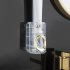 Transparent Luxury Toothpaste Squeezer Toothpaste Wall Holder Household Non Punching Squeezer Wall Mounted Automatic Toothpaste Squeezer For Home Bathroom Trans