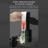 Transparent Luxury Toothpaste Squeezer Toothpaste Wall Holder Household Non Punching Squeezer Wall Mounted Automatic Toothpaste Squeezer For Home Bathroom Trans
