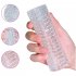 Transparent Male Masturbator Cup Open Ended Sucking Men Stroker With Vagina Textured Tunnel Cup Penis Trainer For Men transparent