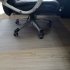 Transparent Nonslip Rectangle Floor Protector Mat for Home Office Rolling Chair