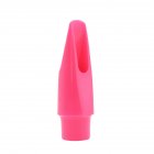 Transparent Resin Alto <span style='color:#F7840C'>Saxophone</span> Mouthpiece for Sax Playing The Jazz Music Transparent Muscial Instruments Pink