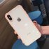 Transparent Shockproof Silicone Phone Case Cover Protection Shell for Phone X XS XR XS Max 8 7 6 6S Plus white iPhone6plus 6splus