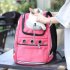Transport Package Travel Portable Schoolbag Backpack for Cat and Dog gray L