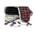 Trapper Hat with Built in Earphones   This ultra cool lumberjack hat comes with a pair of built in earphones and lets you enjoy your music while staying warm