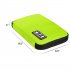 Travel Cable Organizer Portable Electronics Accessories Cases for Hard Drives  Charging Cords  USB Charger light grey