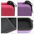 Travel Carrying Case Portable Stethoscope Storage Box Mesh Bag Compatible For Littmann Cardiology Iii Stethoscope rose Red