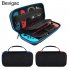 Travel Carrying Case Compatible For Nintendo Switch Game Console Storage Bag With 20 Game Card Slots red zipper