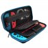 Travel Carrying Case Compatible For Nintendo Switch Game Console Storage Bag With 20 Game Card Slots red zipper
