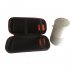 Travel Case Shockproof Headphones Storage Bag for Dr  BOSE Soundlink Revolve and Bluetooth Speaker Extra Space for Plug Cables dark grey