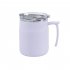 Travel Coffee Mug Water Cups With Leak Proof Flip Cover Handle Double Layer Vacuum Stainless Steel Coffee Tumbler For Home Office Travel Camping taro purple 500