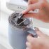 Travel Coffee Mug Water Cups With Leak Proof Flip Cover Handle Double Layer Vacuum Stainless Steel Coffee Tumbler For Home Office Travel Camping High grade gray