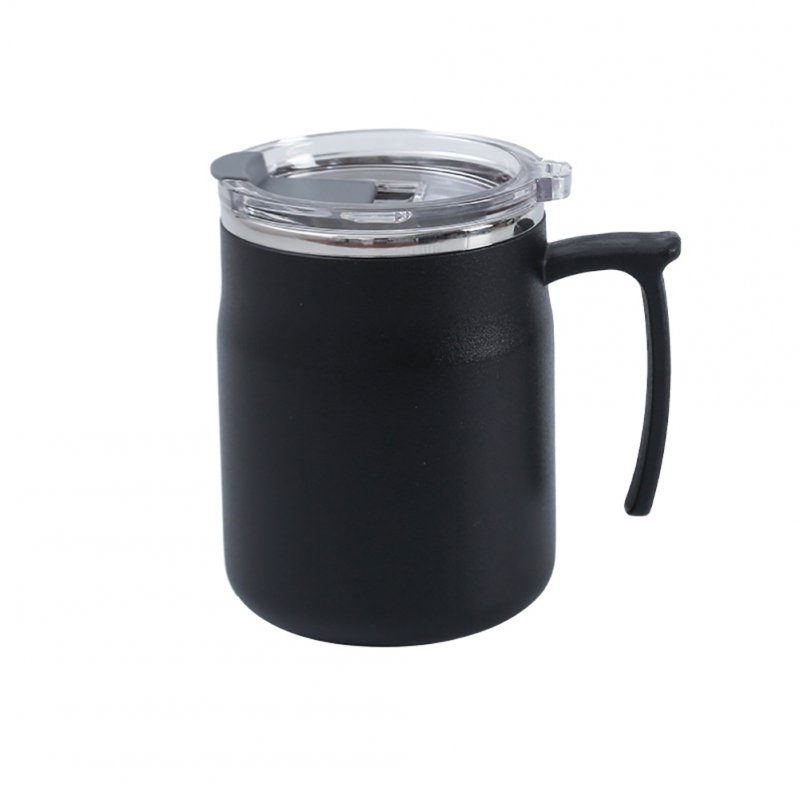 Travel Coffee Mug Water Cups With Leak Proof Flip Cover Handle Double Layer Vacuum Stainless Steel Coffee Tumbler
