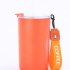 Travel Coffee Tumbler Insulated Coffee Vacuum Coffee Cup 304 Stainless Steel Inner Reusable Thermal Cup With Lid And 201 Stainless Steel Outer For Home Office o