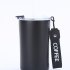 Travel Coffee Tumbler Insulated Coffee Vacuum Coffee Cup 304 Stainless Steel Inner Reusable Thermal Cup With Lid And 201 Stainless Steel Outer For Home Office b