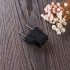 Travel Electric Adapter Power Cord Charger Sockets Outlet Black US Plug