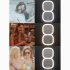 Travel Makeup Mirror Travel Mirror With Light Touch Button Magnification 1X Or 5X Lighted Magnifying Mirror Gift For Mother Sisters Wife Girlfriend White