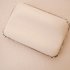Travel Pillow Outdoor Compressible Ultralight Inflatable Pillow Hiking Beach Sleeping Pillow Camping Air Pillow beige pillowcase