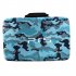 Travel Shoulder Storage Bag Waterproof Headphone Hard Shell Carrying Case Organizer  with Logo  For Ps5 Console black