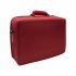 Travel Shoulder Storage Bag Waterproof Headphone Hard Shell Carrying Case Organizer  with Logo  For Ps5 Console black