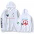 Travis Scotts ASTROWORLD Long Sleeve Printing Hoodie Casual Loose Tops Hooded Sweater E white XL