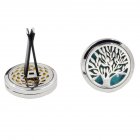 Tree Pattern Car Styling Outlet Perfume Clips Vent Air Freshener Purifier Perfume Essential Oil Diffuser