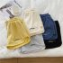 Trendy Sports Shorts For Women Summer High Waist Casual Loose Wide leg Yoga Pants For Fitness beige XL