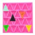 Triangle Capital Letters Silicone Mold Fondant Cake Chocolate Mold Kitchen Baking Mould Pink