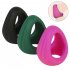 Triangle Penis Ring Cock Rings Male Chasity Cage Scrotum Bondage Ball Stretcher Ergonomic Design Delayed Ejaculation Sex Toys For Couples Men rose Red