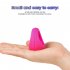 Triangle Penis Ring Cock Rings Male Chasity Cage Scrotum Bondage Ball Stretcher Ergonomic Design Delayed Ejaculation Sex Toys For Couples Men rose Red
