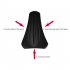 Triangle Penis Ring Cock Rings Male Chasity Cage Scrotum Bondage Ball Stretcher Ergonomic Design Delayed Ejaculation Sex Toys For Couples Men rose Red