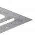 Triangle Rule 90 Degree Thickening Angle Rule Aluminum Alloy Carpenter Measurement Square Ruler as shown