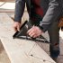 Triangle Ruler Angle Measuring Tool Metric Measurement System Aluminum Alloy Triangle Ruler Double Scale Miter Construction Rulers For Frame Roof 12 inch black 