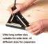 Triangle Ruler Angle Measuring Tool Metric Measurement System Aluminum Alloy Triangle Ruler Double Scale Miter Construction Rulers For Frame Roof 12 inch black 