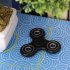 Triangular Fidget Hand Spinner Fingers Toy with 608rs Bearing Durable Non 3D printed