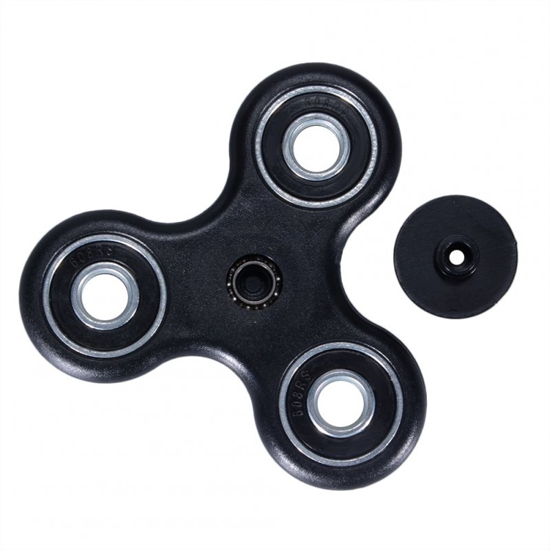 US Triangular Fidget Hand Spinner Fingers Toy with 608rs Bearing Durable Non-3D printed